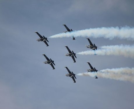 Royal International Air Tattoo: Arrivals Day