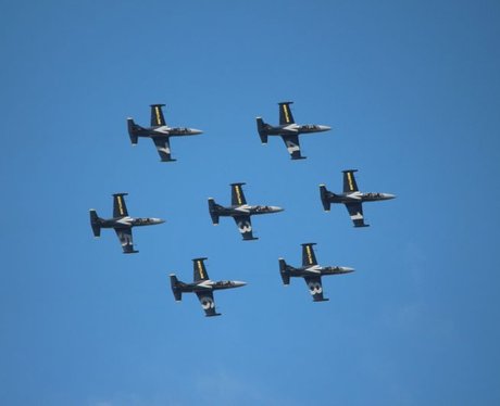 Royal International Air Tattoo: Arrivals Day