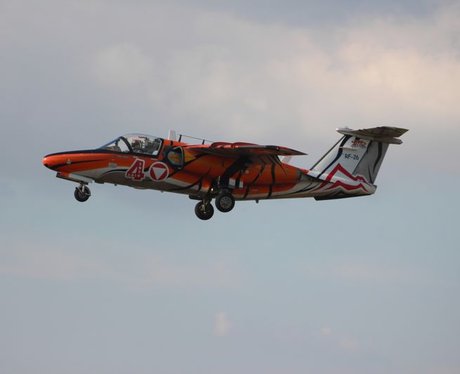 Royal International Air Tattoo: Arrivals Day