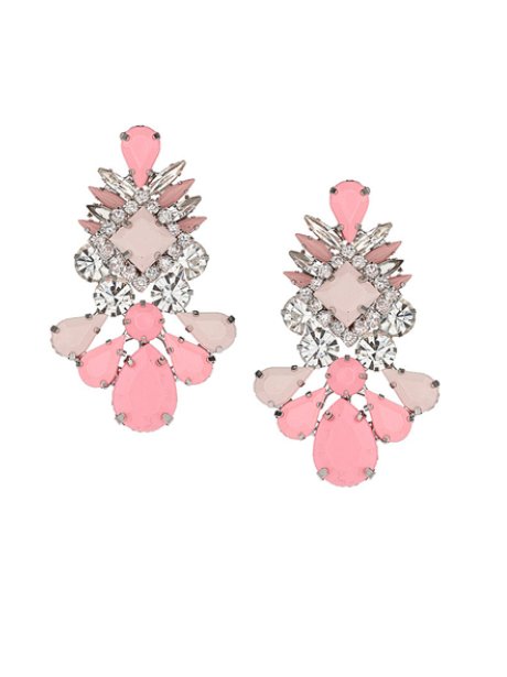 Topshop hot sale pink earrings