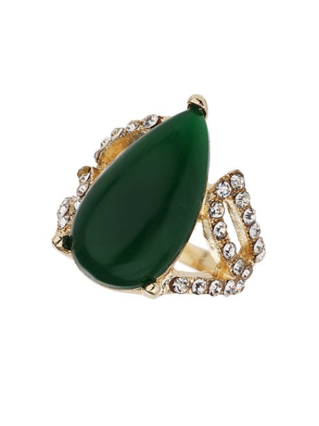 Topshop Teardrop Ring