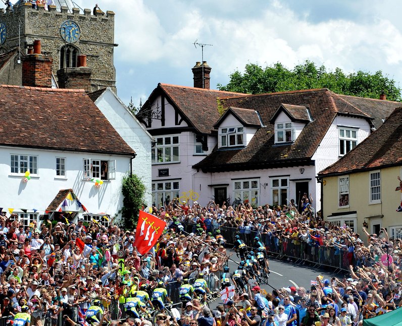 Tour De France: The Race Heads Through Essex