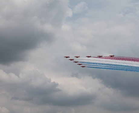 Air Tattoo 2014- Planes in the Sky