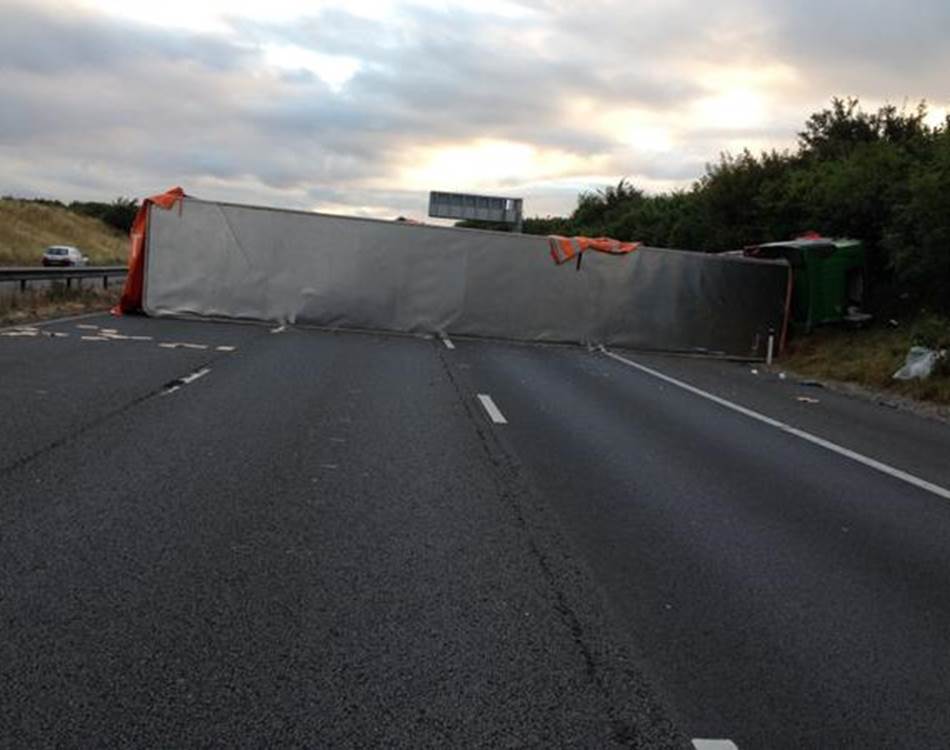 M5 collision Jul 16th southbound/somerset