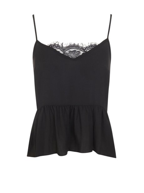 Miss Selfridge Peplum Camisole