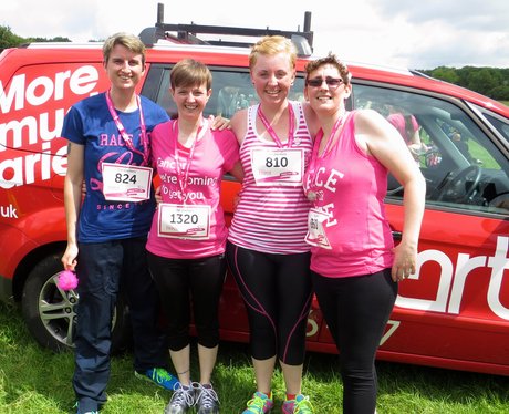 Race For Life 2014 - Stevenage - Finish Line & Med