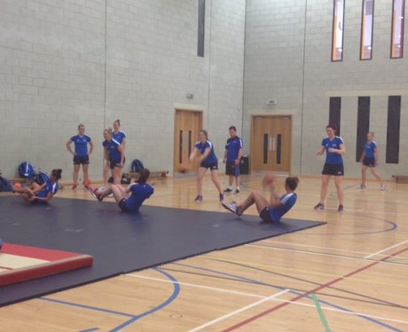 Team Scotland Netball Training
