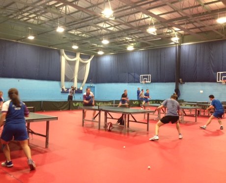 Team Scotland Table Tennis Training
