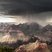 Image 7: Rain clouds over mountains
