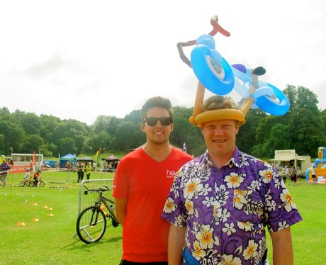 We have a great time at the Reigate cycle festival