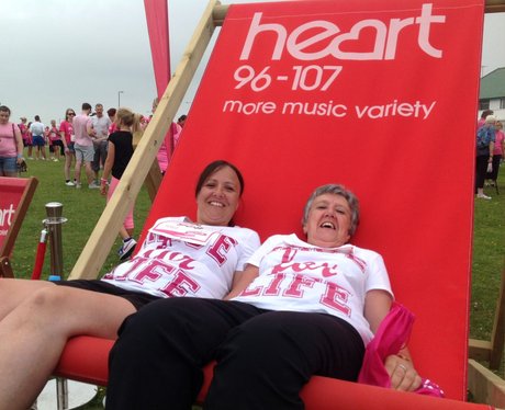 Heart Angels: Margate Race For Life - Giant Deckch