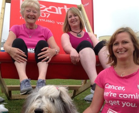 Heart Angels: Margate Race For Life - Giant Deckch