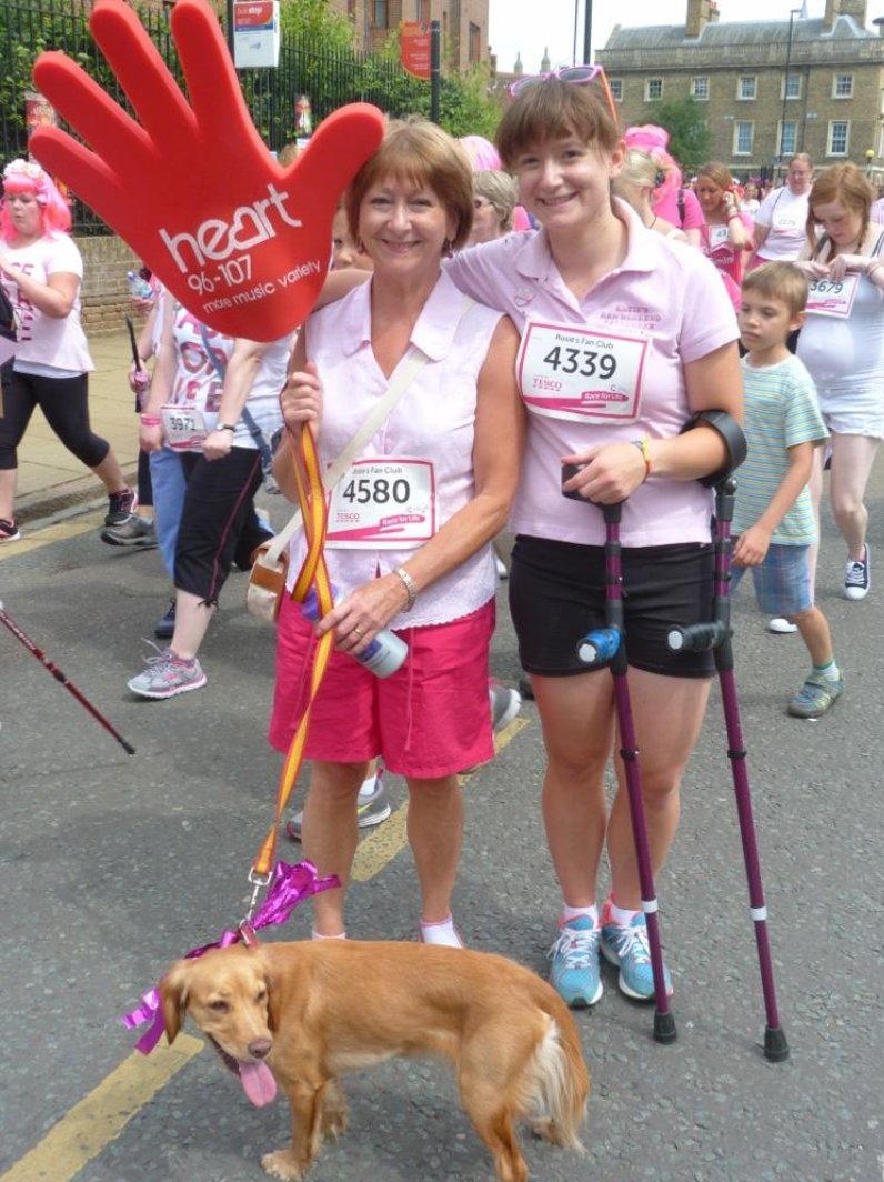 Cheer point Race For Life