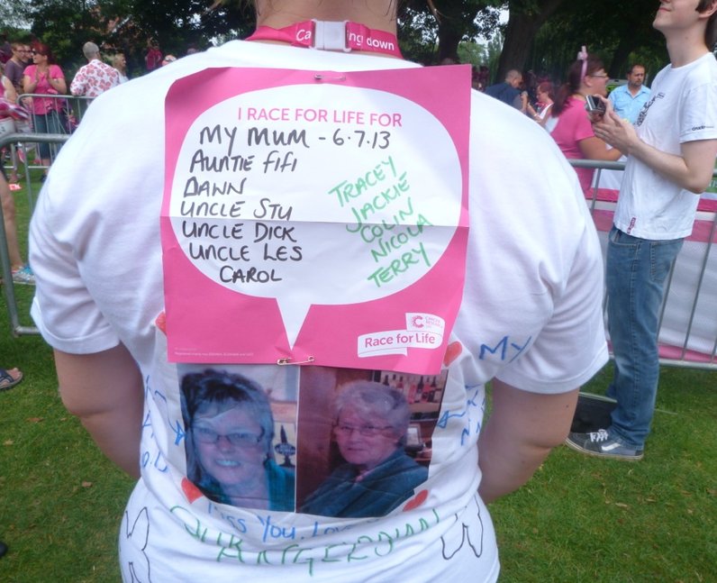 Heart Angels: Race For Life Colchester MESSAGES (2