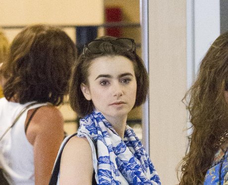 lily collins without makeup