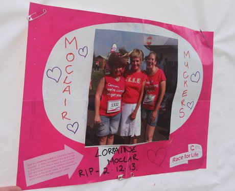 Race For Life Cirencester - The Messages