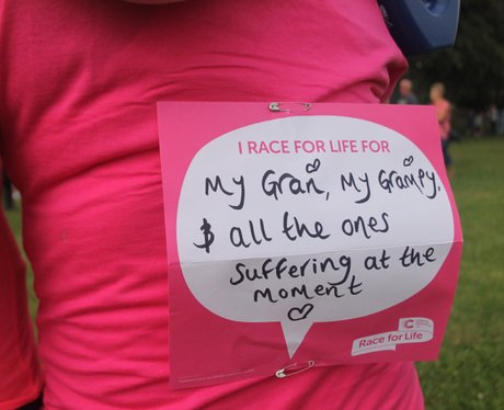 Race For Life Cirencester - The Messages