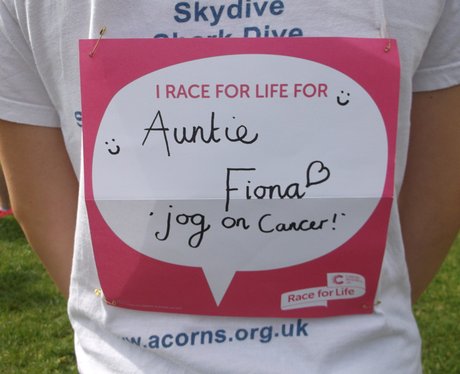 Race For Life Cirencester - The Messages