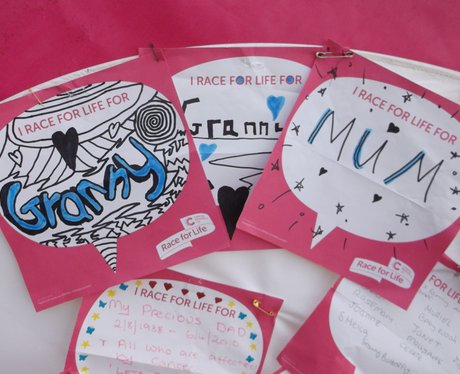 Race For Life Cirencester - The Messages