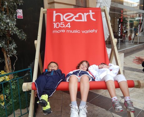 Heart Angels: Barton Square Beach, Trafford Centre