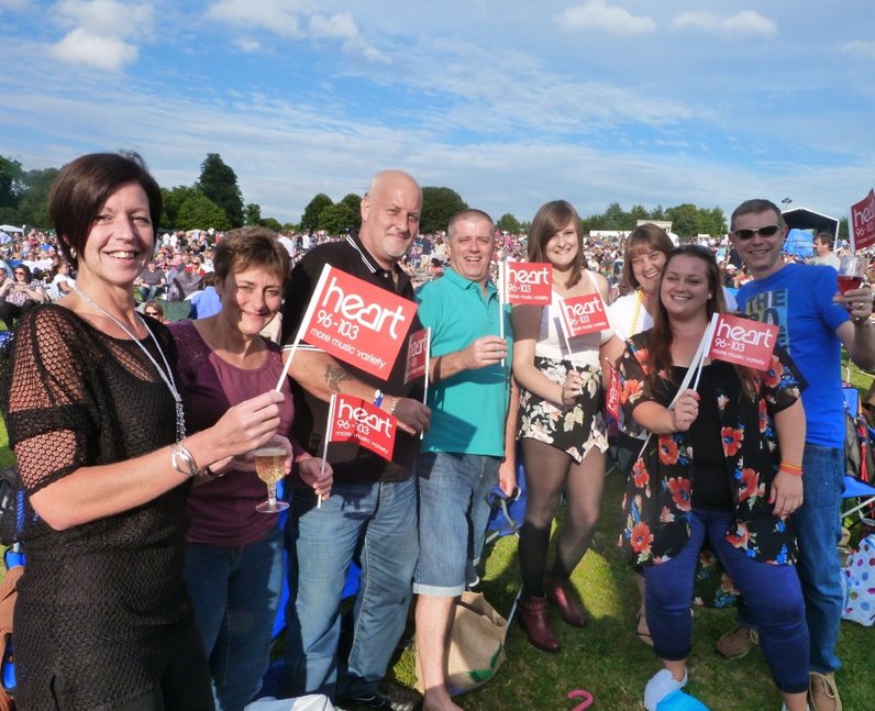 Heart Angels: Audley End 80's Night (2 August 2014