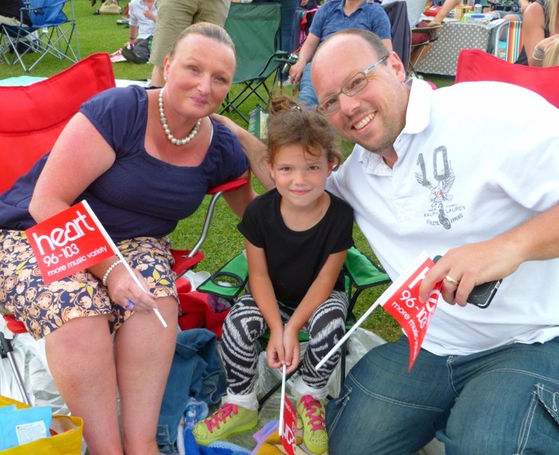 Heart Angels: Audley End 80's Night (2 August 2014