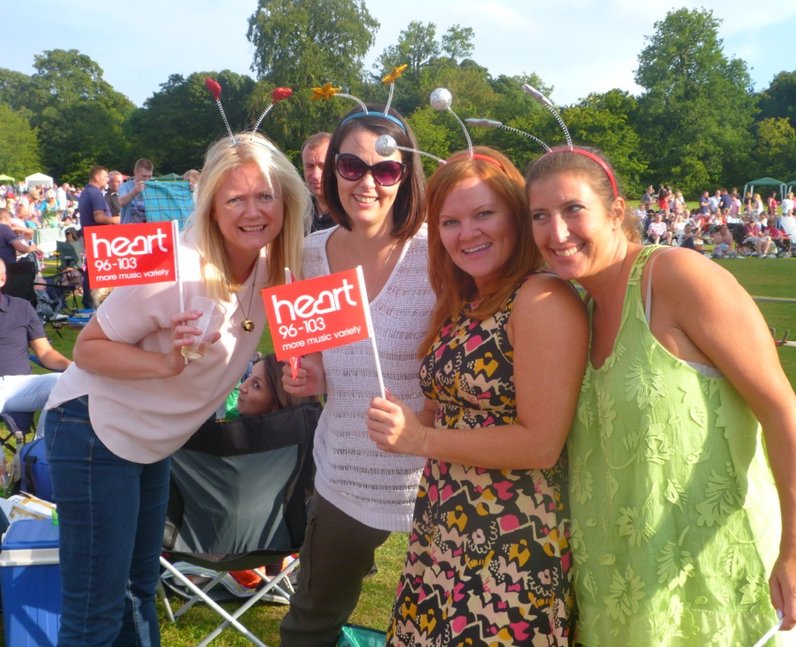 Heart Angels: Audley End 80's Night (2 August 2014