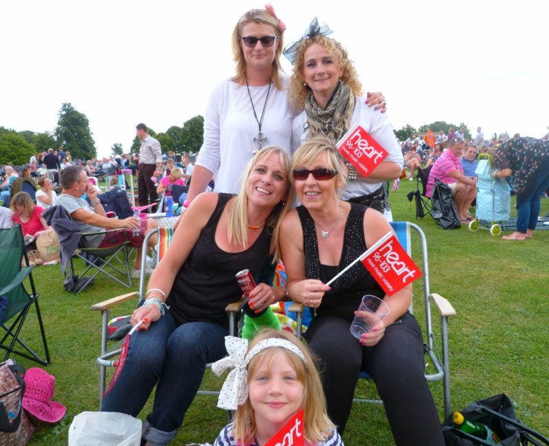 Heart Angels: Audley End 80's Night (2 August 2014
