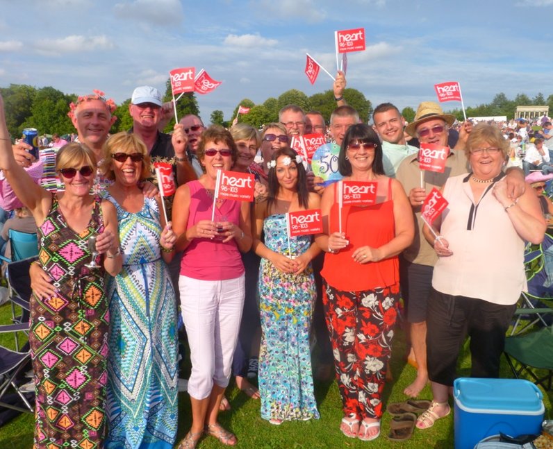 Heart Angels: Audley End 80's Night (2 August 2014
