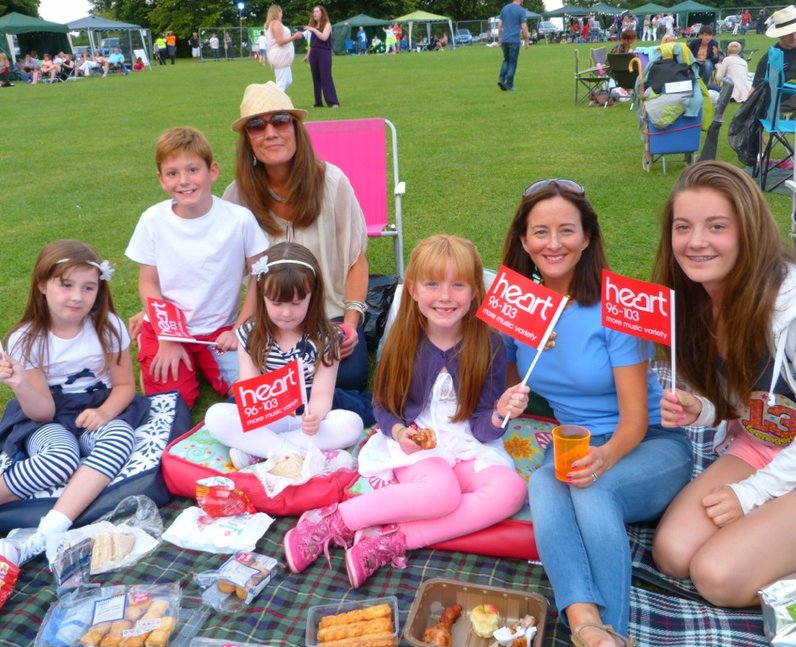 Heart Angels: Audley End 80's Night (2 August 2014