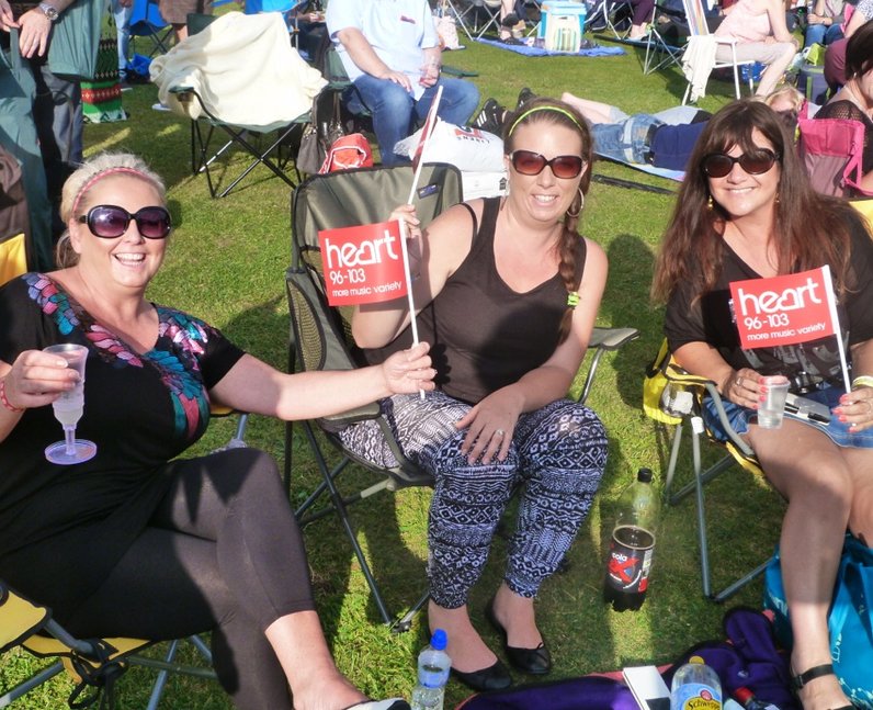 Heart Angels: Audley End 80's Night (2 August 2014