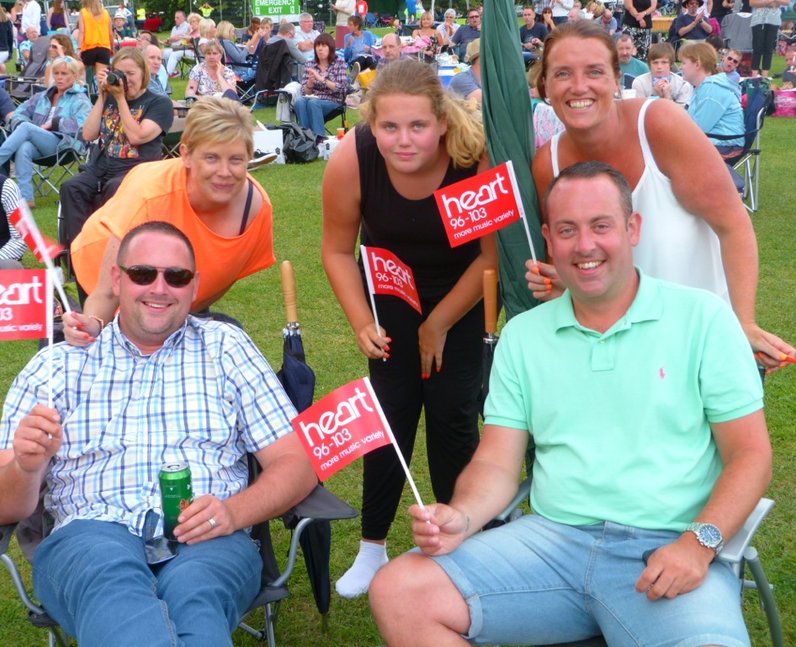 Heart Angels: Audley End 80's Night (2 August 2014