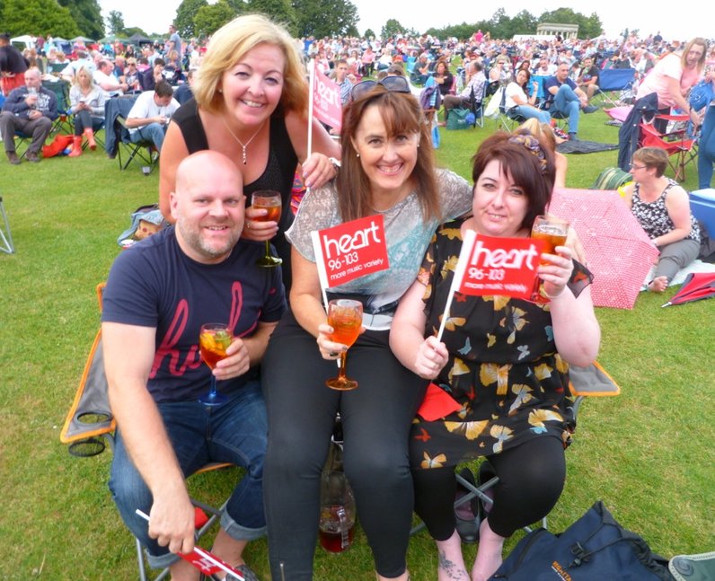 Heart Angels: Audley End 80's Night (2 August 2014