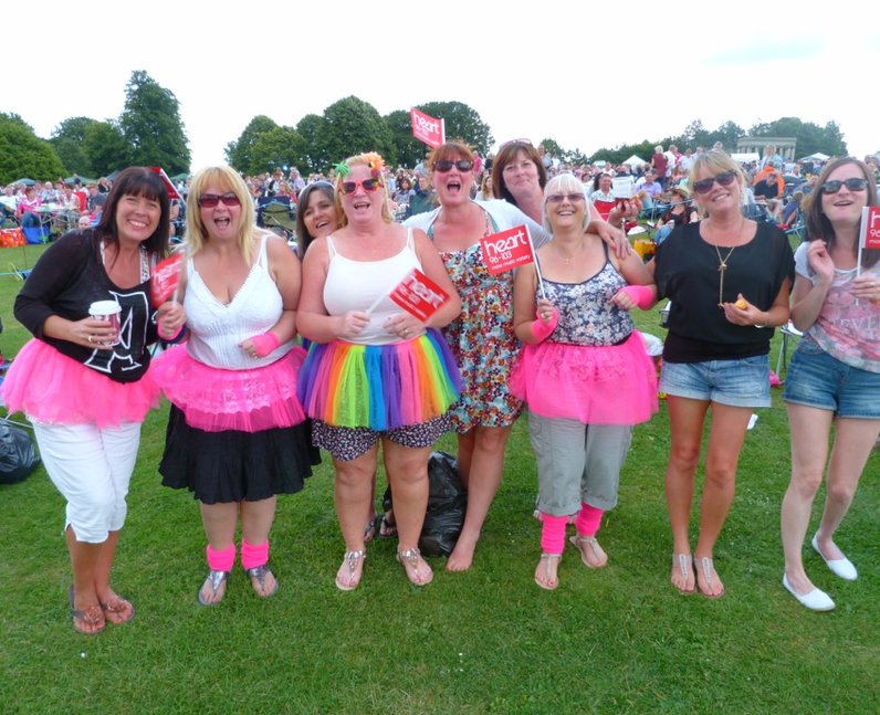 Heart Angels: Audley End 80's Night (2 August 2014
