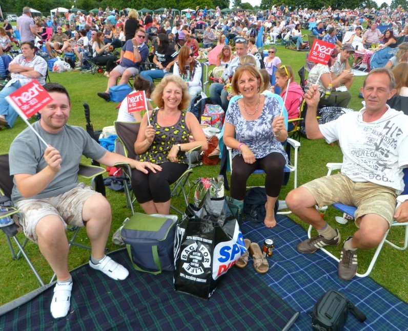 Heart Angels: Audley End 80's Night (2 August 2014