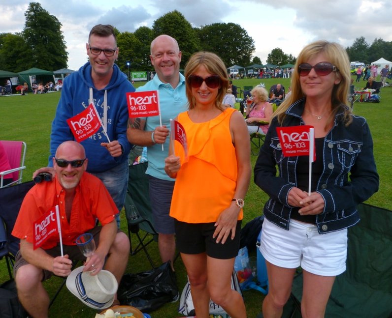 Heart Angels: Audley End 80's Night (2 August 2014