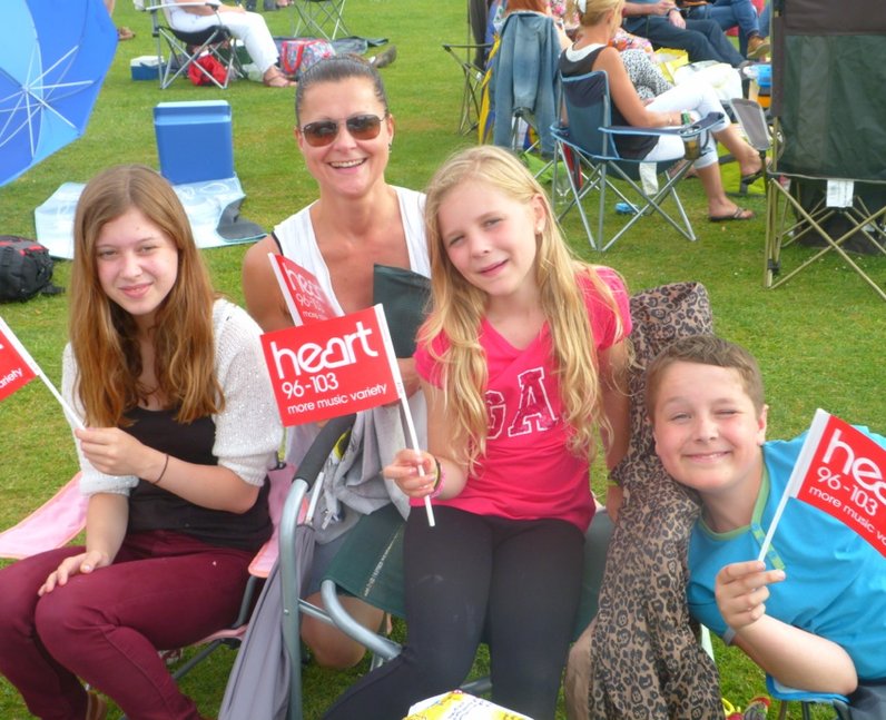 Heart Angels: Audley End 80's Night (2 August 2014