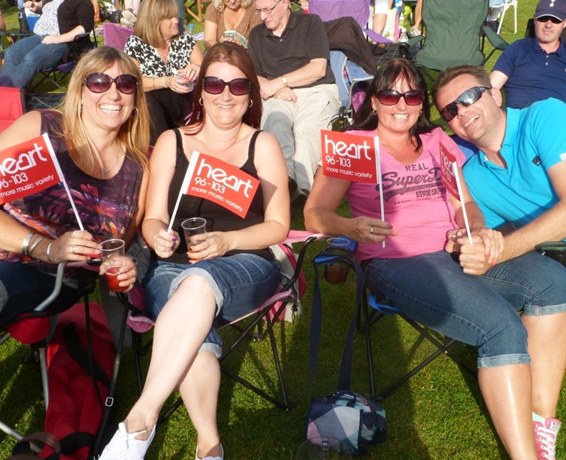 Heart Angels: Audley End 80's Night (2 August 2014