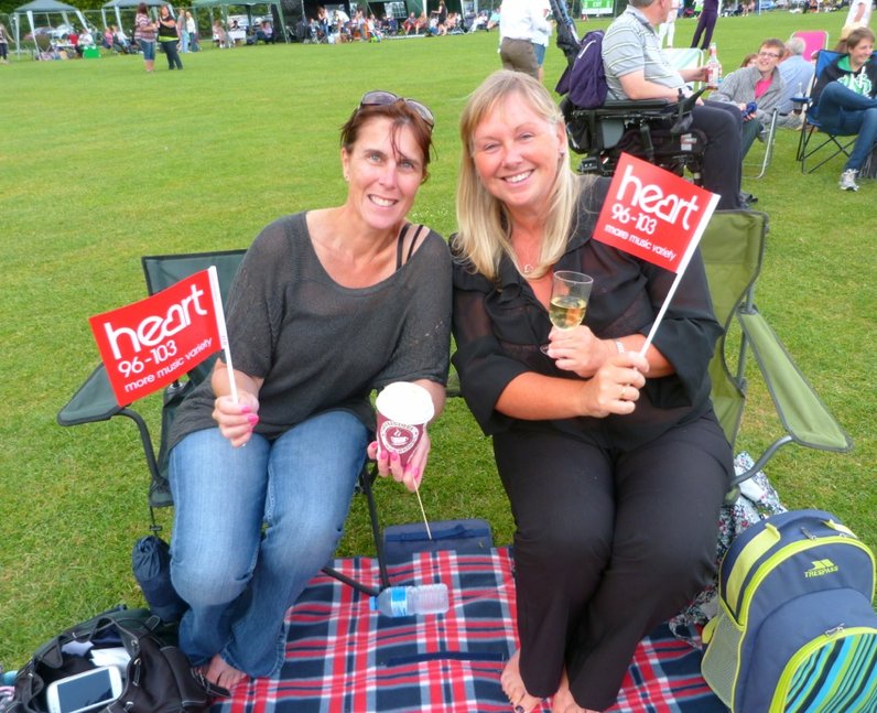 Heart Angels: Audley End 80's Night (2 August 2014