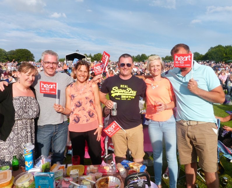 Heart Angels: Audley End 80's Night (2 August 2014