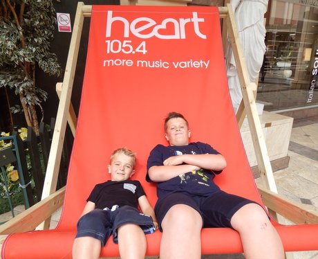 Heart Angels: Barton Square Beach, Trafford Centre