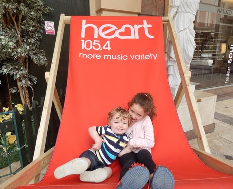 Heart Angels: Barton Square Beach, Trafford Centre