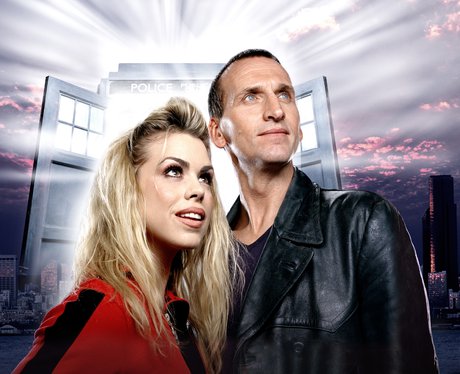 Christopher Eccleston and Billie Piper in Doctor Who