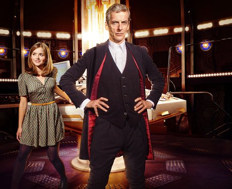 Peter Capaldi and Jenn Coleman in Doctor Who