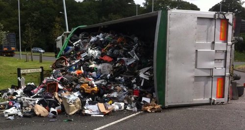 Luton Lorry Crash