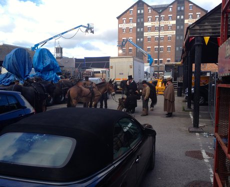 Gloucester Docks Filming