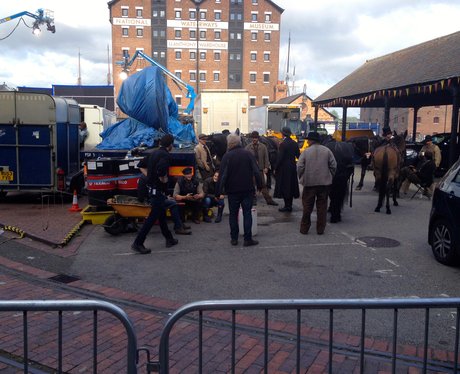 Gloucester Docks Filming