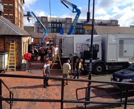 Gloucester Docks Filming