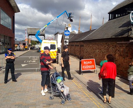 Gloucester Docks Filming