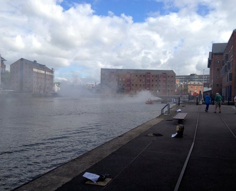 Gloucester Docks Filming